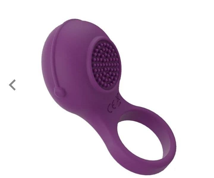 A01-31A(D801A) Anel Peniano Vibratório para Casal com Cerdas.