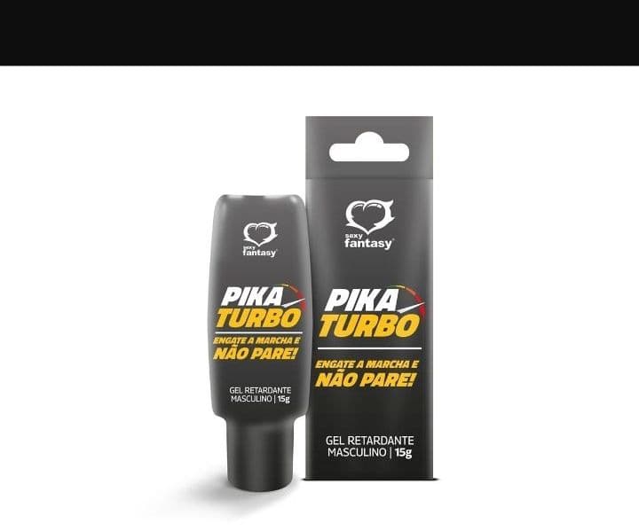 Gel Retardante Pika Turbo 15g - Sexy Fantasy