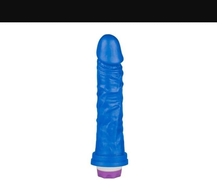Prótese com Vibrador Interno Linha Color 18 x 4,5 cm - Pau Brasil by La Pimienta.
